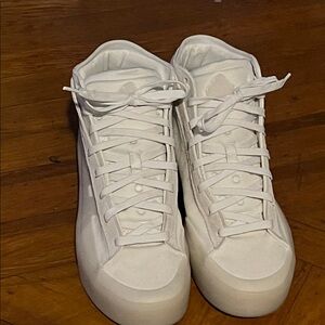 Adidas White High-Top Sneakers